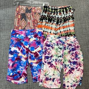 Bundle. Stretch high rise shorts.